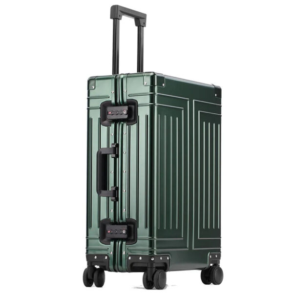 100% Aluminum-magnesium alloy Travel Suitcase Rolling Luggage 20/24/28 inch Trolley Luggage Carry-On Cabin Suitcase - Image 3