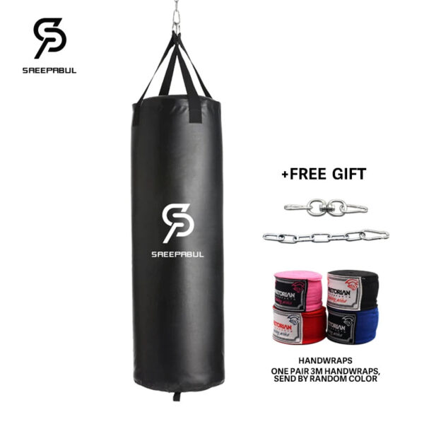 Professional Boxing Sandbag Punching Bag - 40/46in, Empty-Heavy, For Adults Gym Training - Image 5