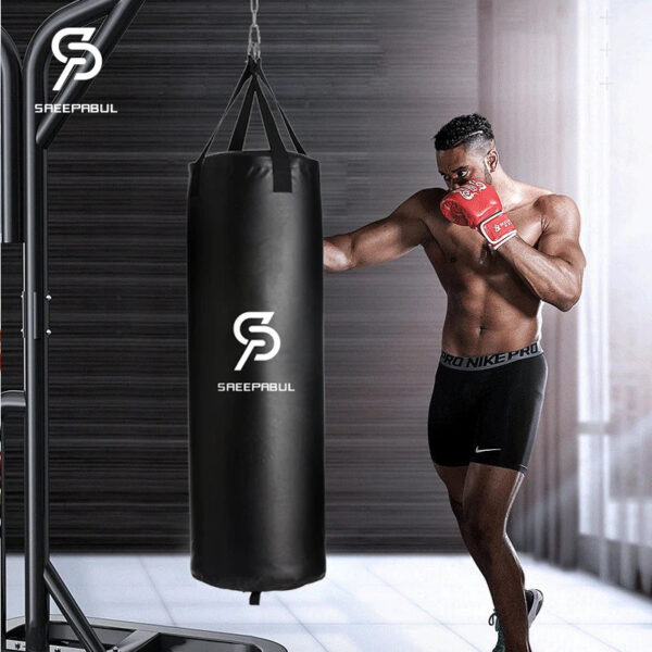 Professional Boxing Sandbag Punching Bag - 40/46in, Empty-Heavy, For Adults Gym Training - Image 6