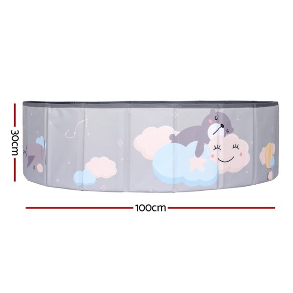 Keezi Kids Ball Pool Pit Toddler Ocean Play Foldable Child Playhouse Storage Bag - Image 2