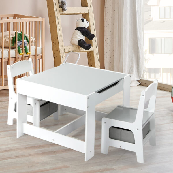 BoPeep Kids Table and Chairs Set Storage