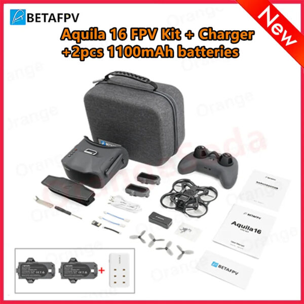 BETAFPV Aquila16 Brushless Quadcopter VR03 Goggles Literadio 2 SE ELRS V3.0 2.4G FPV Quadcopter 2023 New Arriver - Image 2