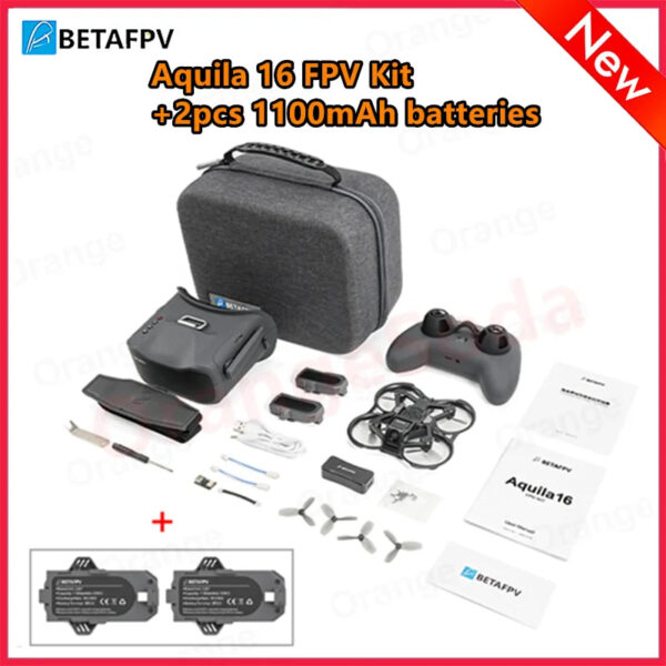 BETAFPV Aquila16 Brushless Quadcopter VR03 Goggles Literadio 2 SE ELRS V3.0 2.4G FPV Quadcopter 2023 New Arriver - Image 9