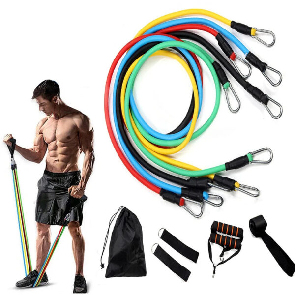 Bodybuilding Resistance Bands - Gym Rubber Sport Elastic Rope Pull Fitness Sports Accessories - Portable Bandas Elasticas Fitness