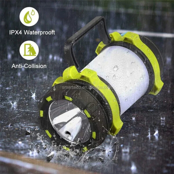 3000mAh Rechargeable Camping Lantern & Power Bank | Waterproof LED Portable Flashlight - Image 7