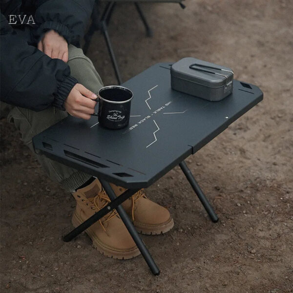 Camping Table - Portable Folding Aluminium Alloy Desk for Outdoor Picnics and Camping - Image 6