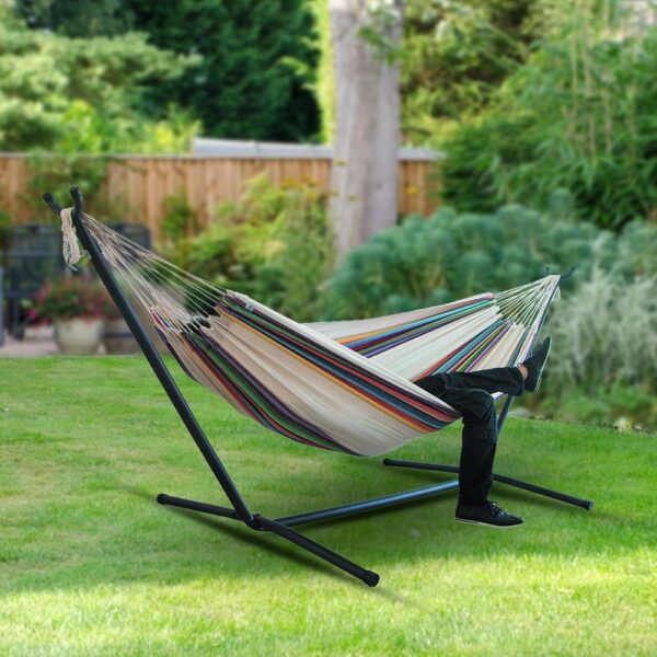 Canvas Camping Hammock - Image 2