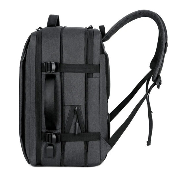 Classic Travel Backpack Men Business Backpack School Expandable USB Bag Large Capacity Laptop Waterproof Fashion Backpack - Image 6