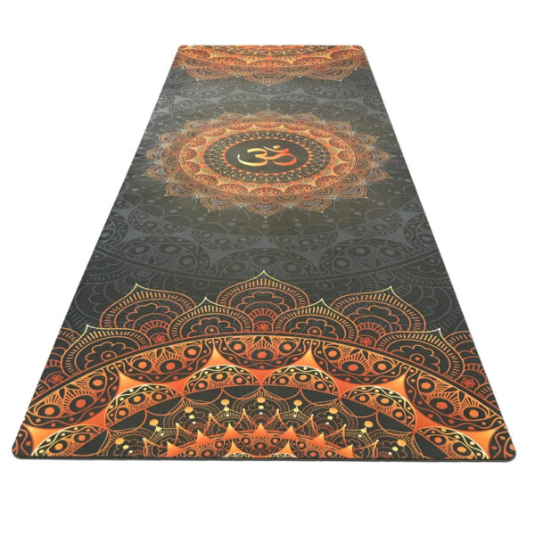 Dark Printing Yoga Fitness Mat - Suede Rubber Non-Slip - Health and Fitness - Factory Outlet - Beautiful Design - Russian Style Yoga Mat