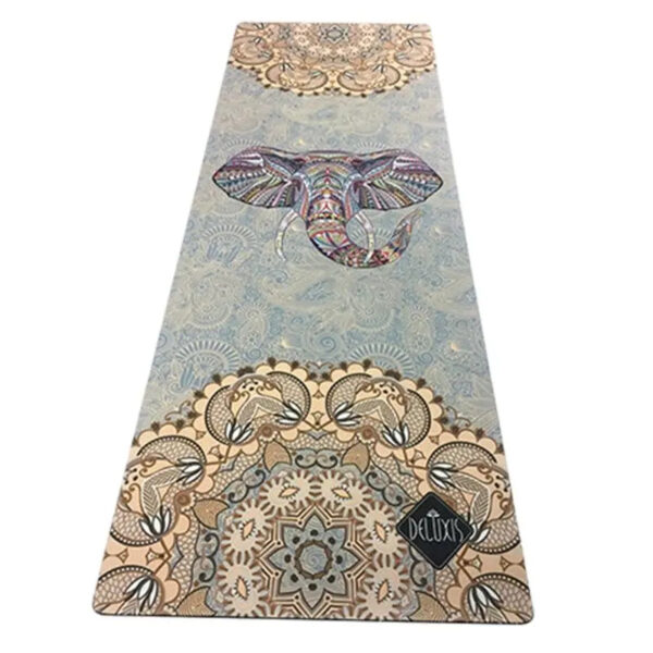 Dark Printing Yoga Fitness Mat - Suede Rubber Non-Slip - Health and Fitness - Factory Outlet - Beautiful Design - Russian Style Yoga Mat - Image 2