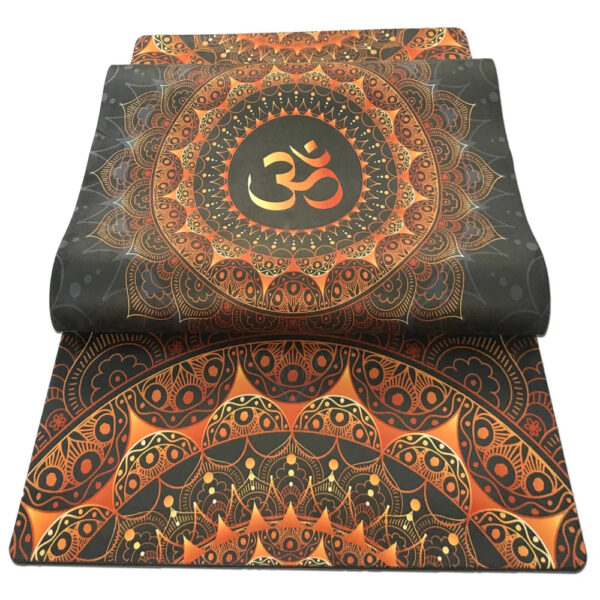 Dark Printing Yoga Fitness Mat - Suede Rubber Non-Slip - Health and Fitness - Factory Outlet - Beautiful Design - Russian Style Yoga Mat - Image 5