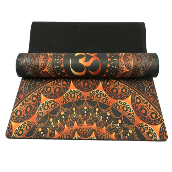 Dark Printing Yoga Fitness Mat - Suede Rubber Non-Slip - Health and Fitness - Factory Outlet - Beautiful Design - Russian Style Yoga Mat - Image 8