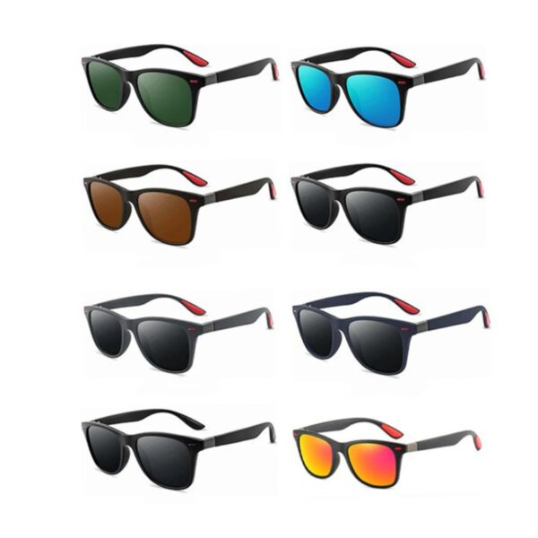 Fashion Classic Polarized UV400 Square Sunglasses for Men and Women - Image 10