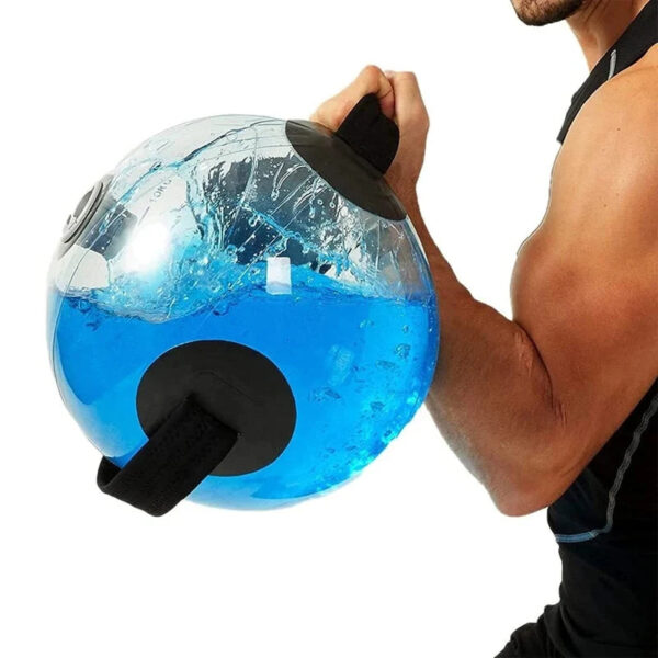 15KG Fitness Aqua Ball Water Power Bag - Heavy Duty Weightlifting & Bodybuilding Accessory