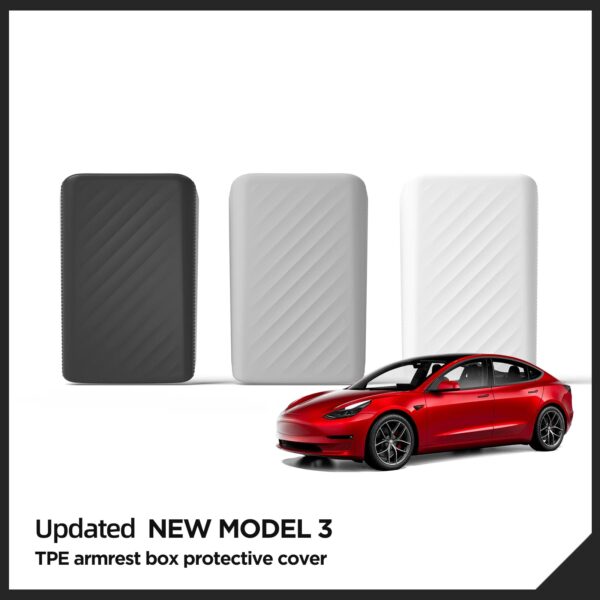 For Tesla Model 3 Highland Armrest Box Protective Cover Central - Image 7