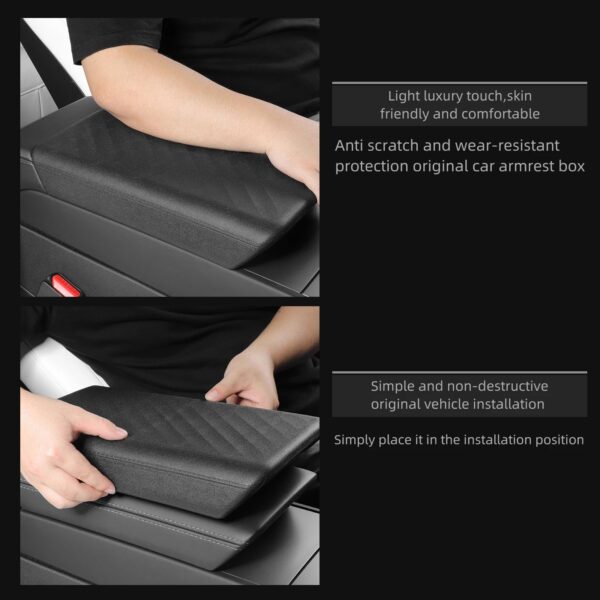 For Tesla Model 3 Highland Armrest Box Protective Cover Central - Image 8