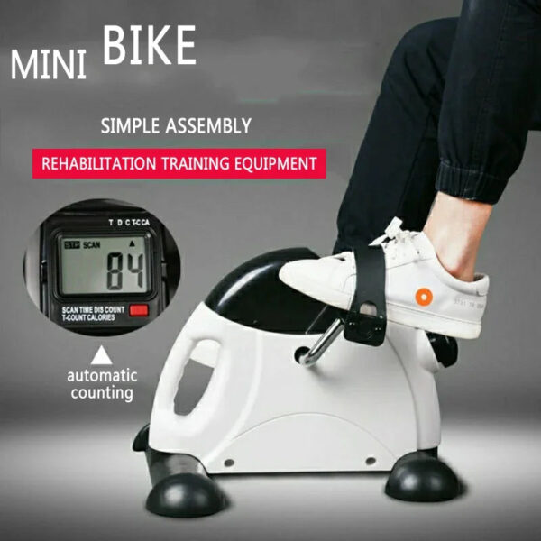 Home Mini Bike with LCD Monitor - Indoor Leg Trainer for Rehabilitation, Fitness & Weight Loss - Image 6