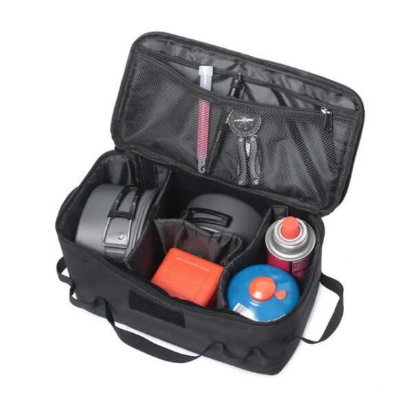 Outdoor Camping Meal & Storage Bag - Large, Multi-Functional, Perfect for Tools & Tableware - Image 9