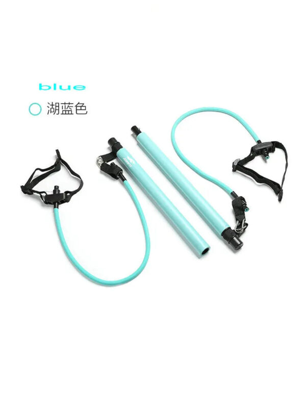 Pilates Exercise Stick Resistance Bands Trainer for Home Gym Workout - Image 3