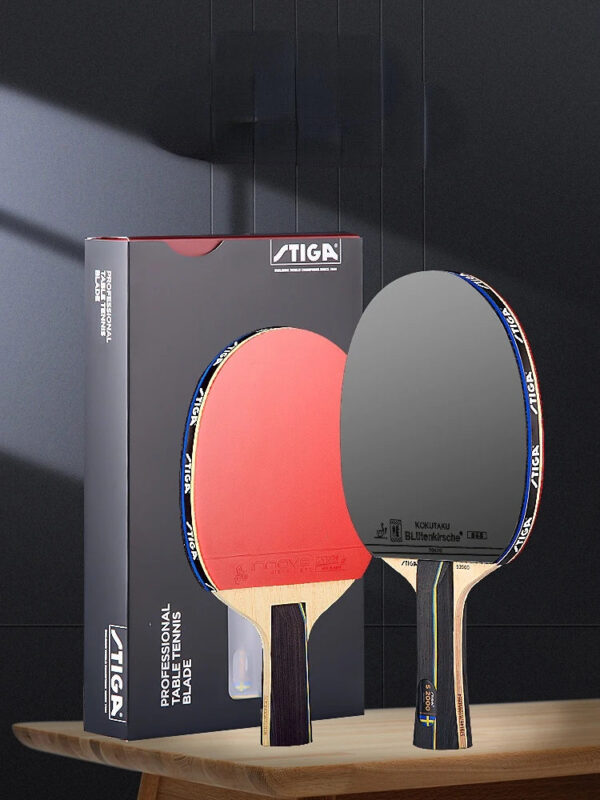 Professional  Stiga Table Tennis Racket Ping Pong Blade Offensive Pimples In Rubbers High elasticity racket