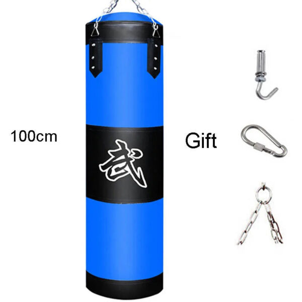 Punch Sandbag - Durable Boxing Heavy Bag with Metal Chain for Fitness Training - Image 2