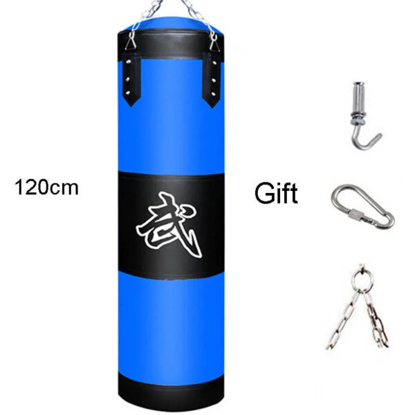 Punch Sandbag - Durable Boxing Heavy Bag with Metal Chain for Fitness Training - Image 3