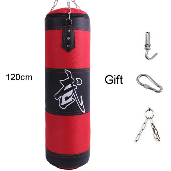 Punch Sandbag - Durable Boxing Heavy Bag with Metal Chain for Fitness Training - Image 4