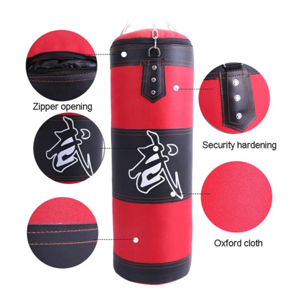 Punch Sandbag - Durable Boxing Heavy Bag with Metal Chain for Fitness Training - Image 8