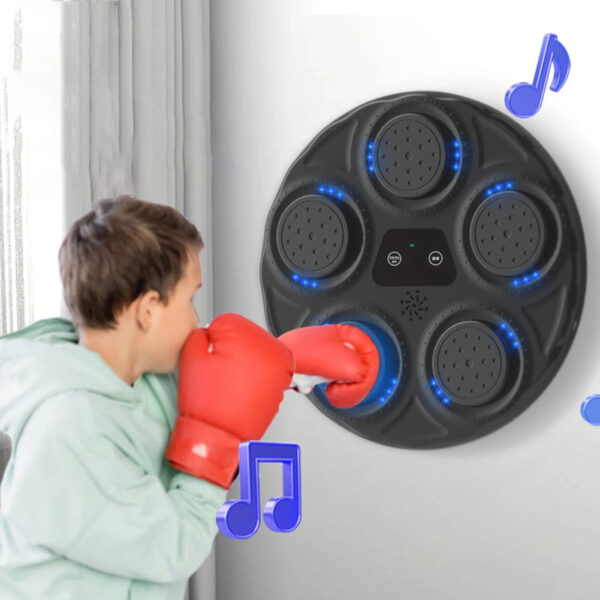 Smart Music Boxing Machine with LED Lights - Fitness Boxing Equipment for Kids & Adults - Image 6