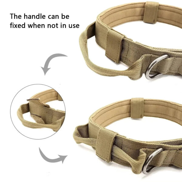 Tactical Police Dog Collar Military Adjustable Duarable Nylon German Shepard For Medium Large Walking Training Pet Accessories - Image 7