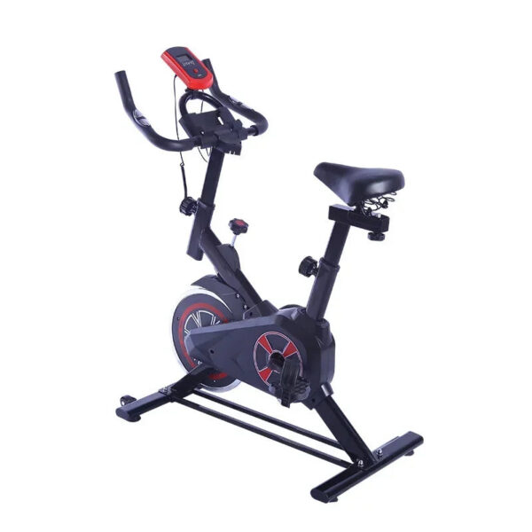 Folding Magnetic Indoor Home Exercise Bike - Silent Flywheel Spinning Fitness Equipment - Image 3