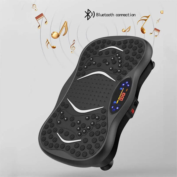 Whole Body Vibration Plate Machine with Bluetooth Speaker - Fitness Equipment for Home Gym and Weight Loss - Image 5