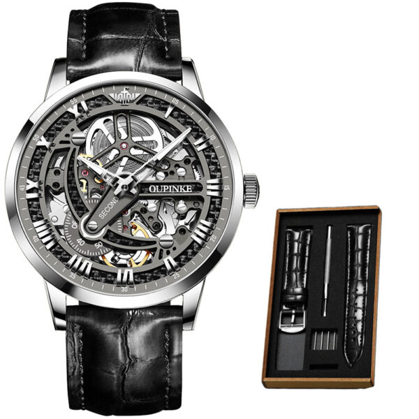 Waterproof hollow mechanical watch - Image 5