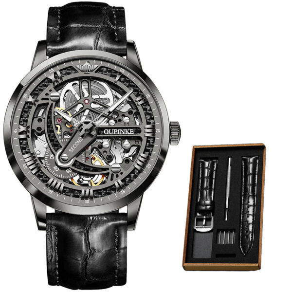 Waterproof hollow mechanical watch - Image 6